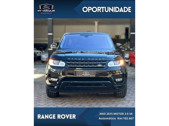 LAND ROVER RANGE ROVER SPORT 3.0 HSE 4X4 V6 24V TURBO DIESEL 4P AUTOMÁTICO LAND ROVER RANGE ROVER SPORT 3.0 HSE 4X4 V6 24V TURBO DIESEL 4P AUTOMÁTICO